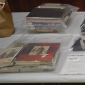 Books from the 2004 evidence exhibit